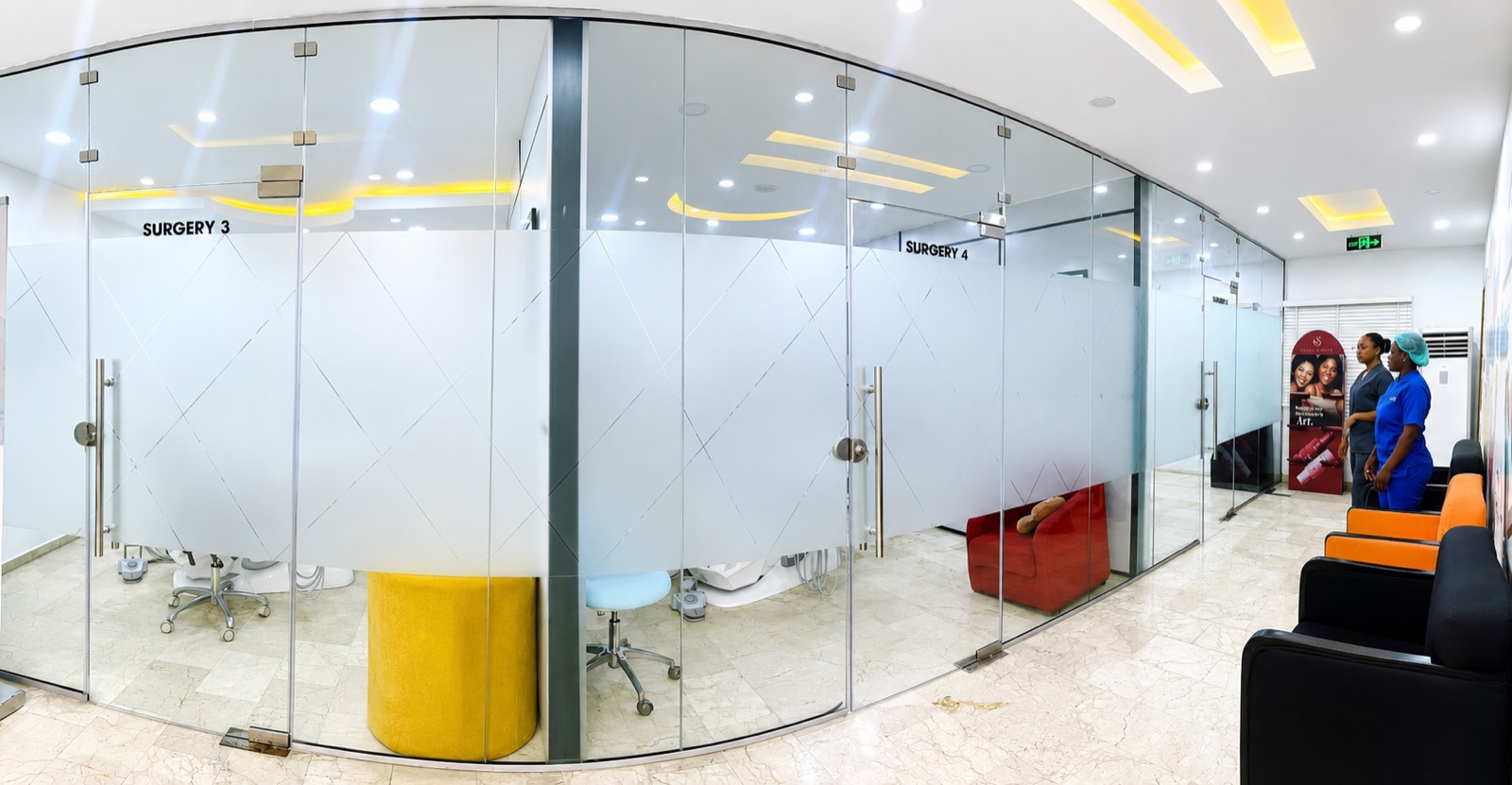 Inside Glaze Dental & Breath Clinic, Lekki